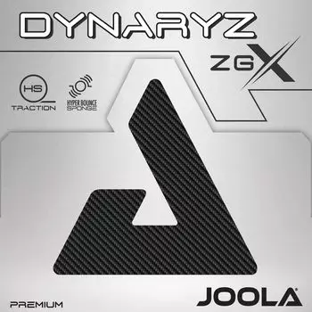 Накладка для настольного тенниса JOOLA Dynalize ZGX Slight Adhesion x Tension Grip Power Rotation Power Red MAX 70488 красный
