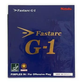 Накладка для настольного тенниса Nittaku Fastaku Back Soft Tension Black Medium NR8702 G-1 чёрный