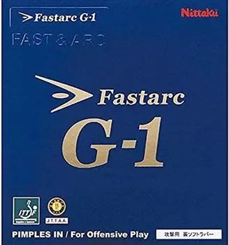 Накладка для настольного тенниса Nittaku Fastaku Back Soft Tension черная толстая NR8702 G-1 чёрный