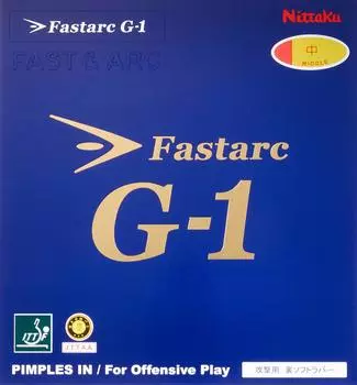 Накладка для настольного тенниса Nittaku Fastark Back Soft Tension Красная Средняя NR8702 G-1