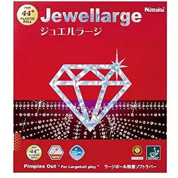 Накладка для настольного тенниса Nittaku Jewel Large Large Ball Speed Red MAX NR-8564 красный