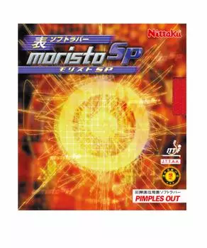 Накладка для настольного тенниса Nittaku Morist SP Table Soft Tension Red Medium NR-8670 (Вращение)