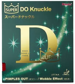 Накладка для настольного тенниса Nittaku Super Don Knuckle Table Soft Variable Red Medium NR-8573 красный