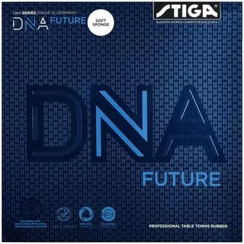 Накладка для настольного тенниса STIGA, Инвертированная Мягкая, DNA Future, Мягкая версия, Красная, Толстая, 1713080519