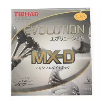 Накладка для настольного тенниса TIBHAR Evolution MX-D BT148850/BT148867/BT148959/BT148966 чёрный
