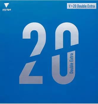 Накладка для настольного тенниса VICTAS Double Extra Back Soft, красная 200080 V 20 (0040) 1,8 красный