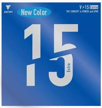 Накладка для настольного тенниса VICTAS Extra Back Soft High Energy Tension Blue MAX 020461 V 15 синий