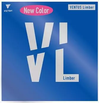 Накладка для настольного тенниса VICTAS Ventus Limber Back Soft High Energy Tension Pink 200010 2.0 розовый