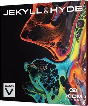 Накладка для настольного тенниса XIOM Jekyll Hyde Red 11211 & V52.5 (РД) 2,1 красный