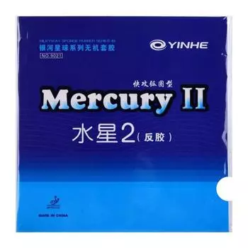 Накладка для настольного тенниса YINHE MERCURY II (Универсальный тип) Hardness Soft красный
