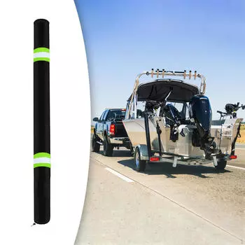 Накладка и чехол для направляющей стойки лодочного прицепа, 35,43 дюйма, Single