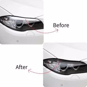 Накладка на брови фар, молдинг салона для BMW 5 серии