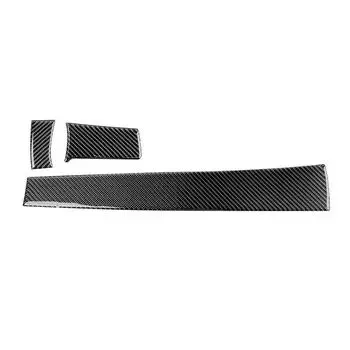 Накладка на центральную консоль приборной панели из углеродного волокна для Honda Civic 2016-19 с правым рулем