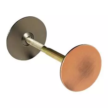 Накладка на дверное отверстие, нержавеющая, устойчивая к коррозии, простая установка, круглая накладка на дверное отверстие, домашняя безопасность бронзовый/красный