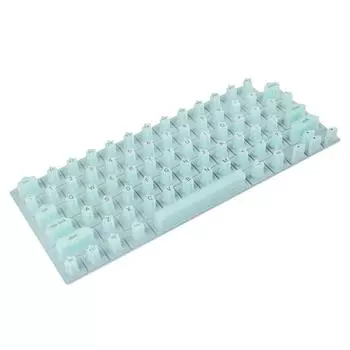 Накладка на клавиатуру для длинных ногтей, удобный набор текста, приподнятая защитная накладка для клавиатуры для нейл-арта, силиконовая водонепроницаемая One Size