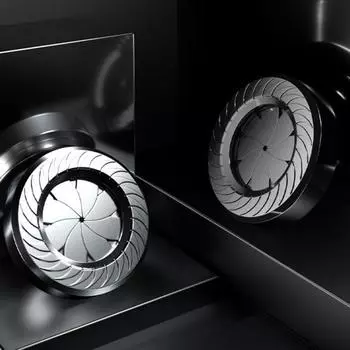 Накладка на кнопку зажигания, изысканное мастерство, кнопка запуска двигателя автомобиля из цинкового сплава чёрный