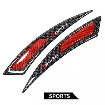 Накладка на колесную арку автомобиля, Защитный молдинг, Стиль Карбоновое волокно