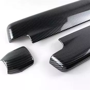 Накладка на консоль подлокотника под карбон для Mercedes-Benz E-Class W212 2010-2015