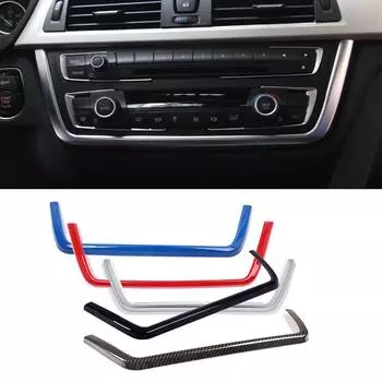 Накладка на крышку консоли приборной панели для BMW 3 4 серии F30 F31 F32 F34 F36 316 318 320 420 чёрный