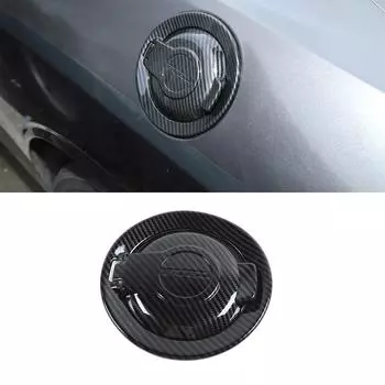 Накладка на крышку топливного бака под карбон, аксессуары, крышка бензобака для Dodge Challenger