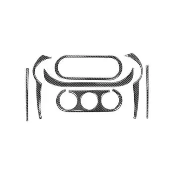 Накладка на панель центральной консоли из углеродного волокна для Mitsubishi Lancer 08-13