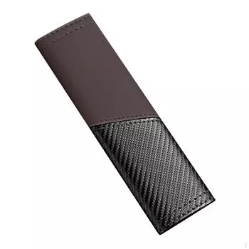 Накладка на ремень безопасности автомобиля Водонепроницаемый чехол на плечевой ремень Коричневый коричневый