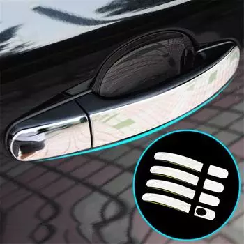 Накладка на ручку двери из нержавеющей стали для Ford Focus Escape Kuga Mondeo C-MAX S-Max Galaxy Chrome Polishing Trim