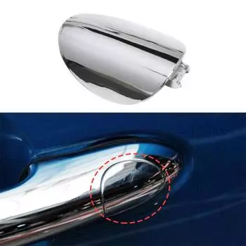 Накладка на ручку двери с отверстием для ключа, хром, подходит для Mini Cooper F55 F56 2013-2019