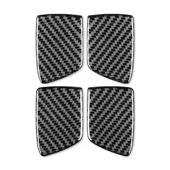Накладка на ручку двери салона автомобиля с видом карбонового волокна для Infiniti G37 2007-2013