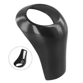 Накладка на ручку переключения передач ABS для Mercedes-Benz W204 CEG GLS Class, черная наклейка на ручку переключения передач из углеродного волокна CHINA