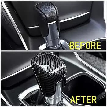 Накладка на ручку переключения передач в стиле карбонового волокна для Honda Accord 2018-23