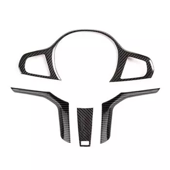 Накладка на руль для новой 3 серии BMW 19-23, узор под карбоновое волокно