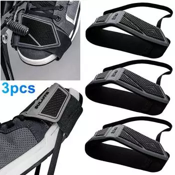 Накладка на рычаг переключения передач мотоцикла Нескользящие чехлы для обуви мотоцикла Аксессуары (серый)