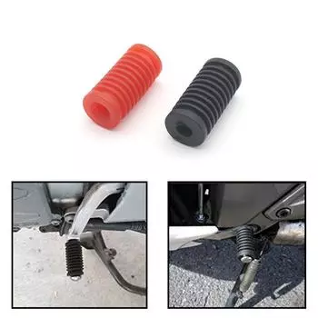 Накладка на рычаг переключения передач мотоцикла, резиновый чехол для педали, универсальная накладка на рычаг переключения передач для Yamaha MT07 MT09 Suzuki Kawasaki Honda чёрный