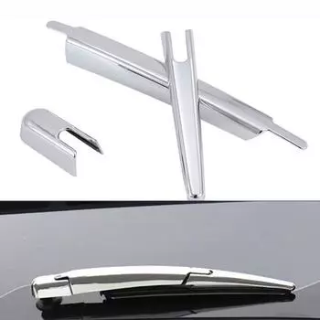 Накладка на щетку стеклоочистителя заднего стекла, хромированная для Mitsubishi Outlander