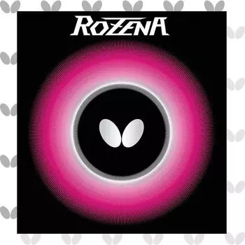 Накладка на спинку для настольного тенниса Rosena 06020 Black Medium чёрный