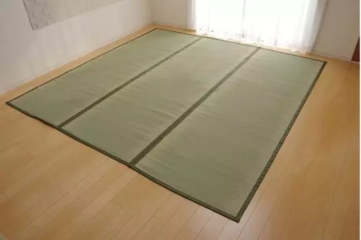 Накладка на татами Ikehiko Igusa Kusatsu Примерно 286 x 286 см Татами Honma двойного плетения Внутренний 4.5 #1110684