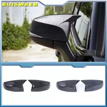 Накладка на зеркало заднего вида из углеродного волокна, боковая дверь, крыло, отделка для Toyota RAV4 Highlander Sienna 2019 2020 2025