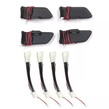 Накладка ручки внутренней двери с синей светодиодной подсветкой для Toyota Corolla E210 12-го поколения 202020212022