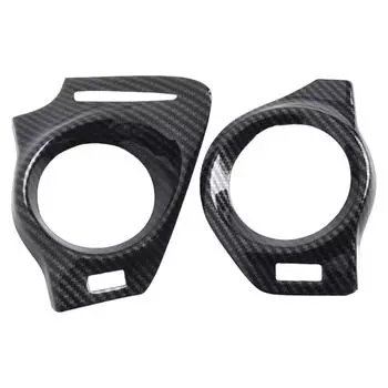 Накладки на боковые выпускные отверстия из углеродного волокна Отделка крышки воздуховода Отделка салона автомобиля Декоративная отделка из углеродного волокна Отделка салона 350 CHINA