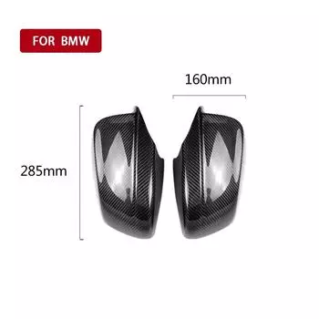 Накладки на боковые зеркала из углеродного волокна для BMW F10 F18 F07 530 535 525LI 2011-2013 гг., стильные накладки на зеркала заднего вида для стайлинга автомобилей