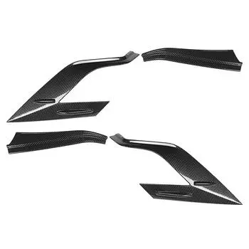 Накладки на задние фонари, отделка из углеродного волокна, подходит для RAV4 20192021