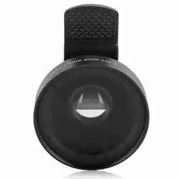 Накладной 0,45-кратный широкоугольный 12,5-кратный HD-макрообъектив для смартфона