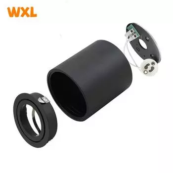 Накладной потолочный светильник с лампочкой GU10 мощностью 6 Вт, сменный светодиодный точечный светильник AC85-265 В, теплый/естественный/холодный белый цвет Cold White