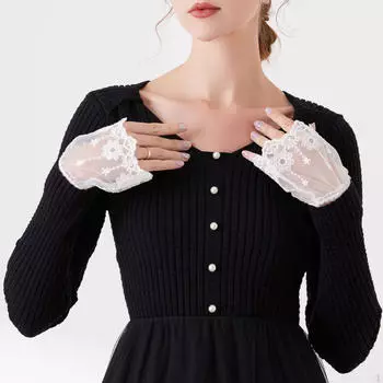 Накладные манжеты на запястье, модные для женщин, универсальный аксессуар для одежды