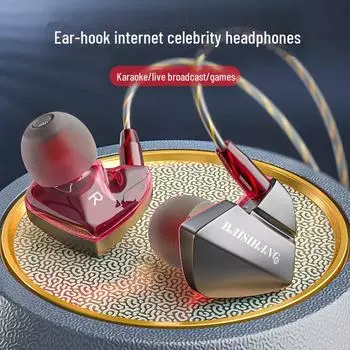 Накладные наушники с мощными басами для телефонов, компьютеров, игр, спорта и в качестве берушей. Tuning version золотой