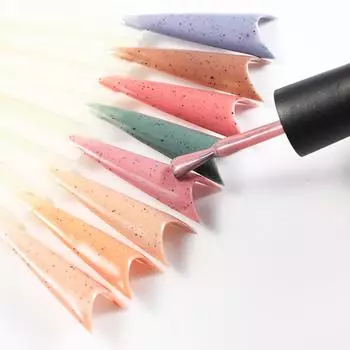 Накладные ногти Дисплей Цветовая карта Кронштейн Несколько стилей Палитра акрилового гель-лака Инструменты для практики маникюра A16