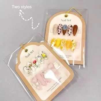 Накладные ногти дисплей карты с цепью мешок для пыли для пресса на ногтях ювелирные изделия дисплей свет роскошный реквизит для фотографий фоновая бумага A2