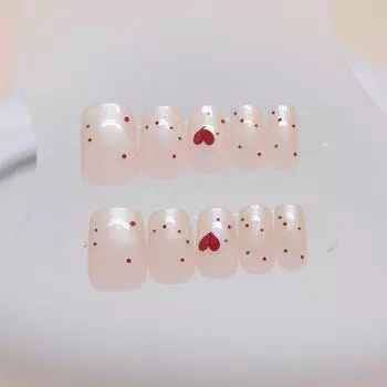 Накладные ногти Длинные накладные ногти Квадратные ногти Полное покрытие на ногтях Ногти с постепенным изменением дизайна Очень длинные с 2 мл клея