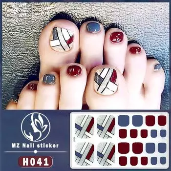 Накладные ногти наклейка на ноготь ноги 3D имитация бриллианта маникюрный патч водостойкая и долговечная отбеливающая наклейка на ноготь ноги оптом